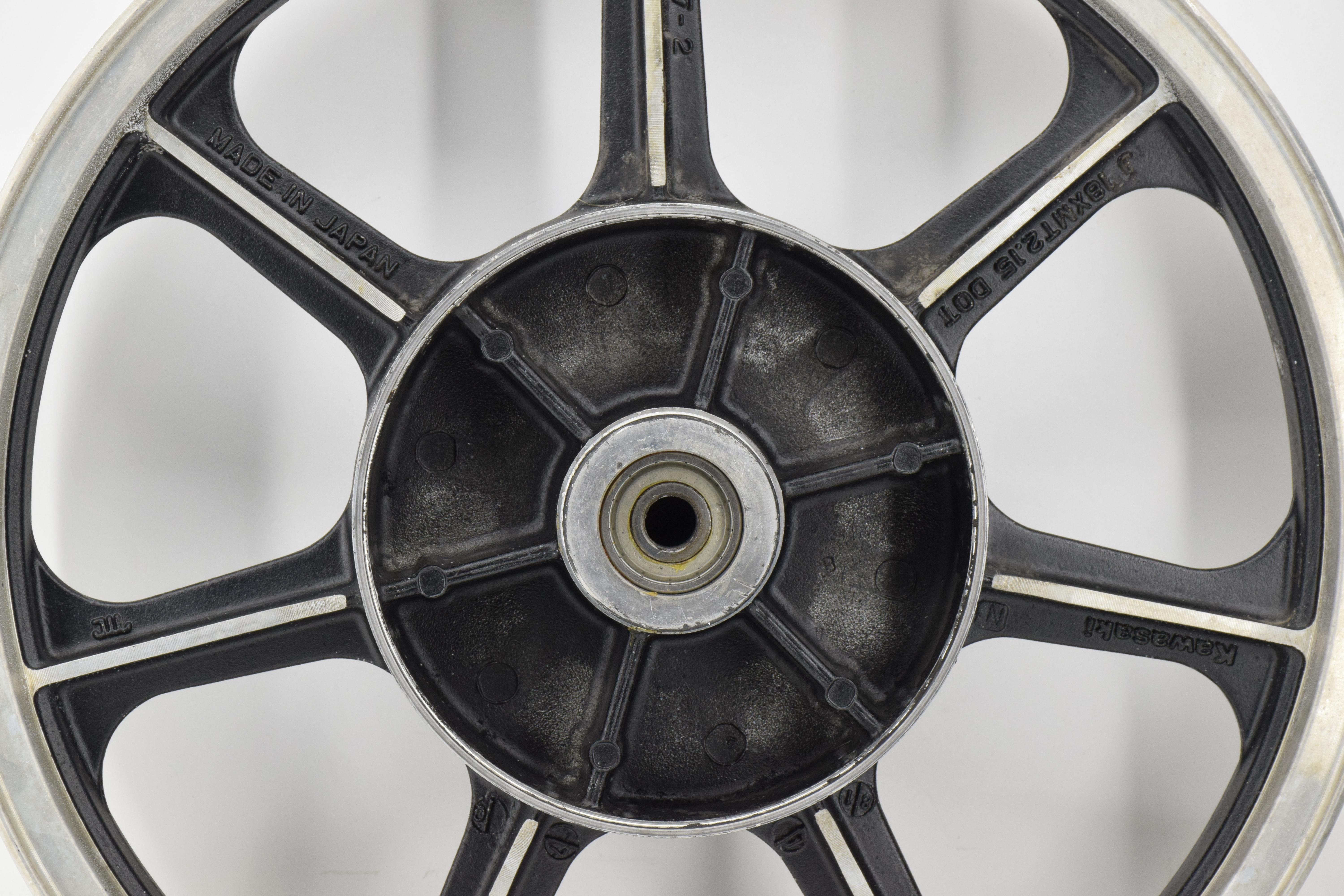 kawasaki cerchio posteriore originale kawasaki gpz 550 81 - foto 3