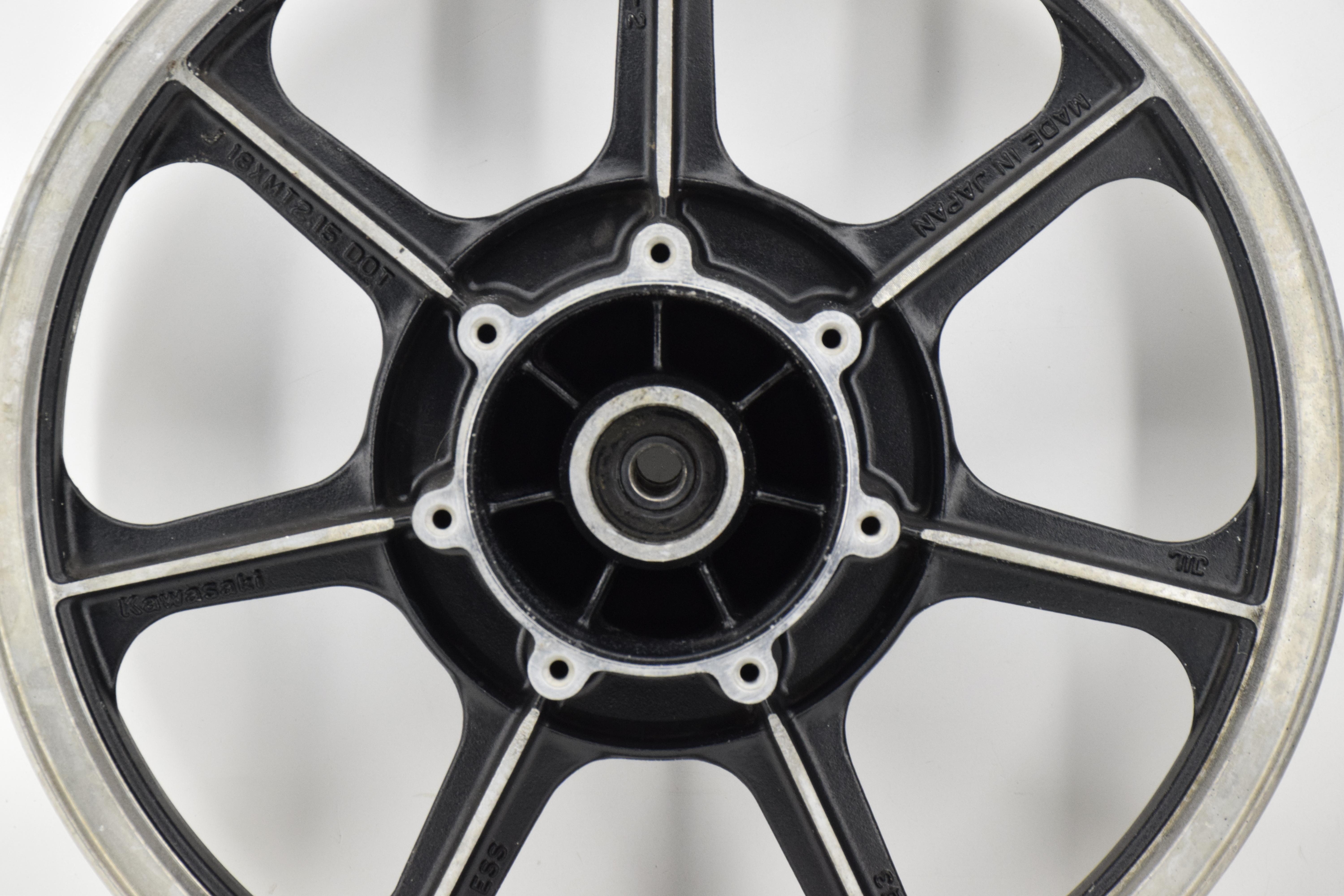 kawasaki cerchio posteriore originale kawasaki gpz 550 81 - foto 4