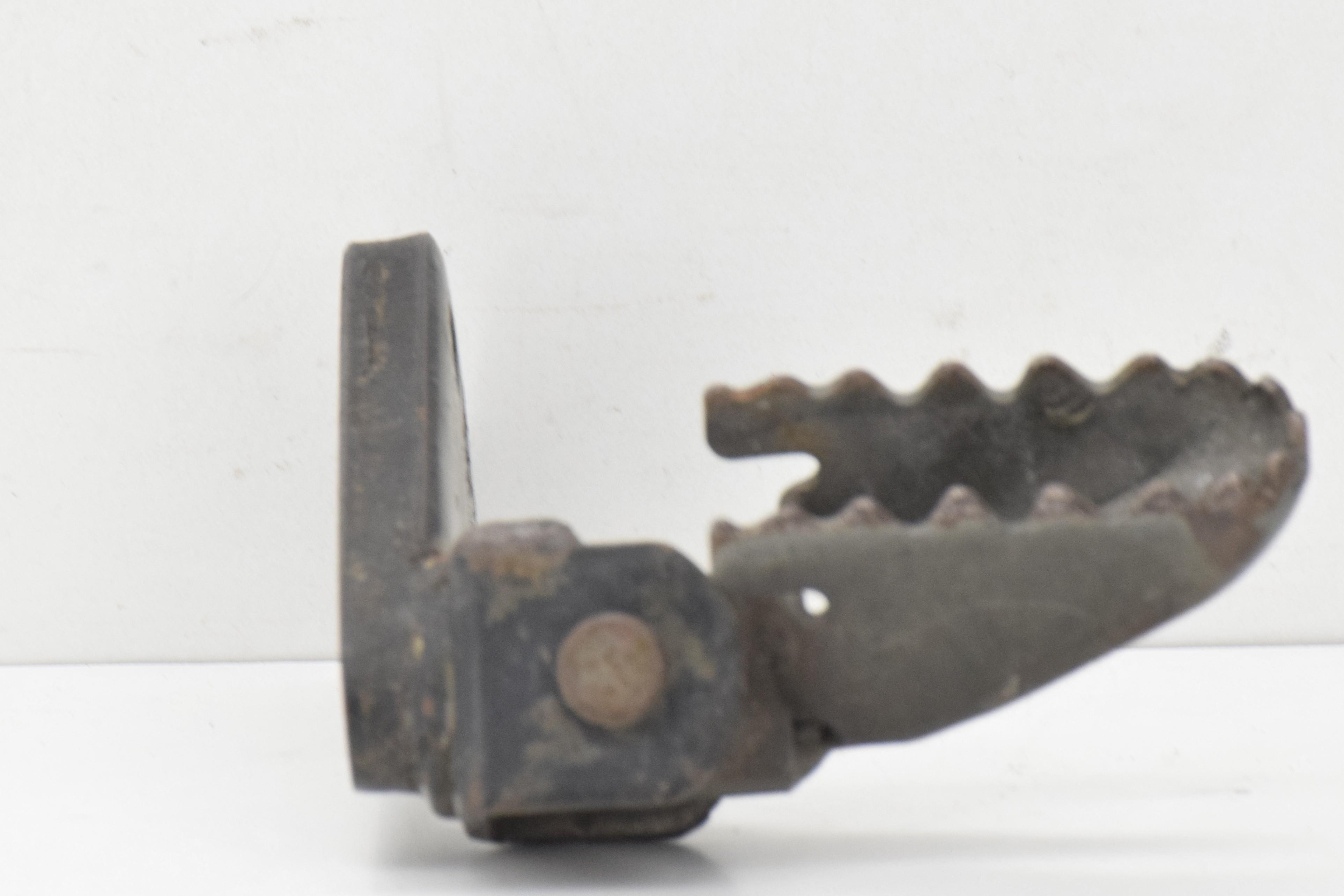 yamaha piastra e pedana sinistra originale yamaha xt 600 1vj 86 - foto 4