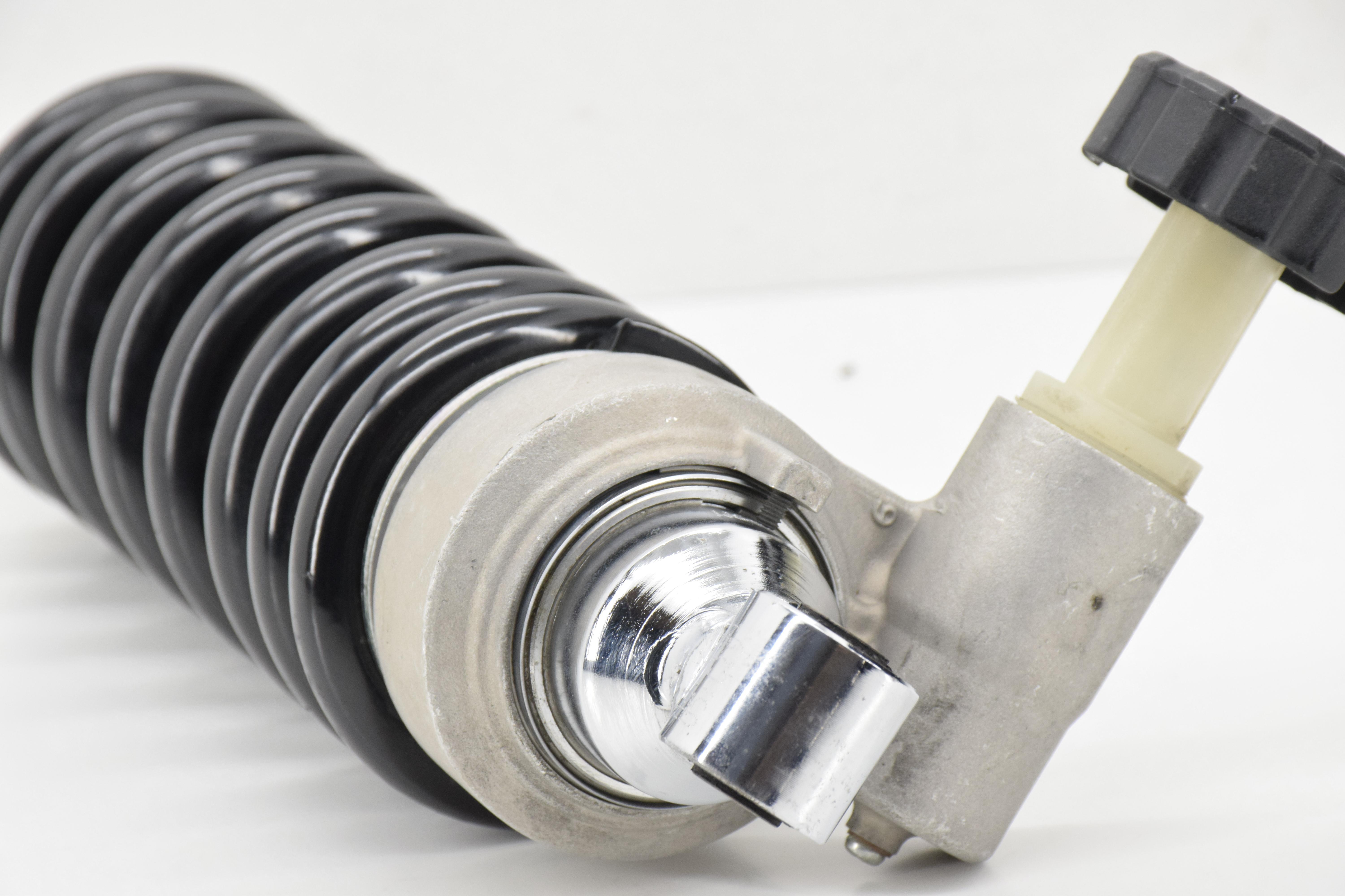 generico ammortizzatore universale showa regolabile precarico molla nera 330mm - foto 4