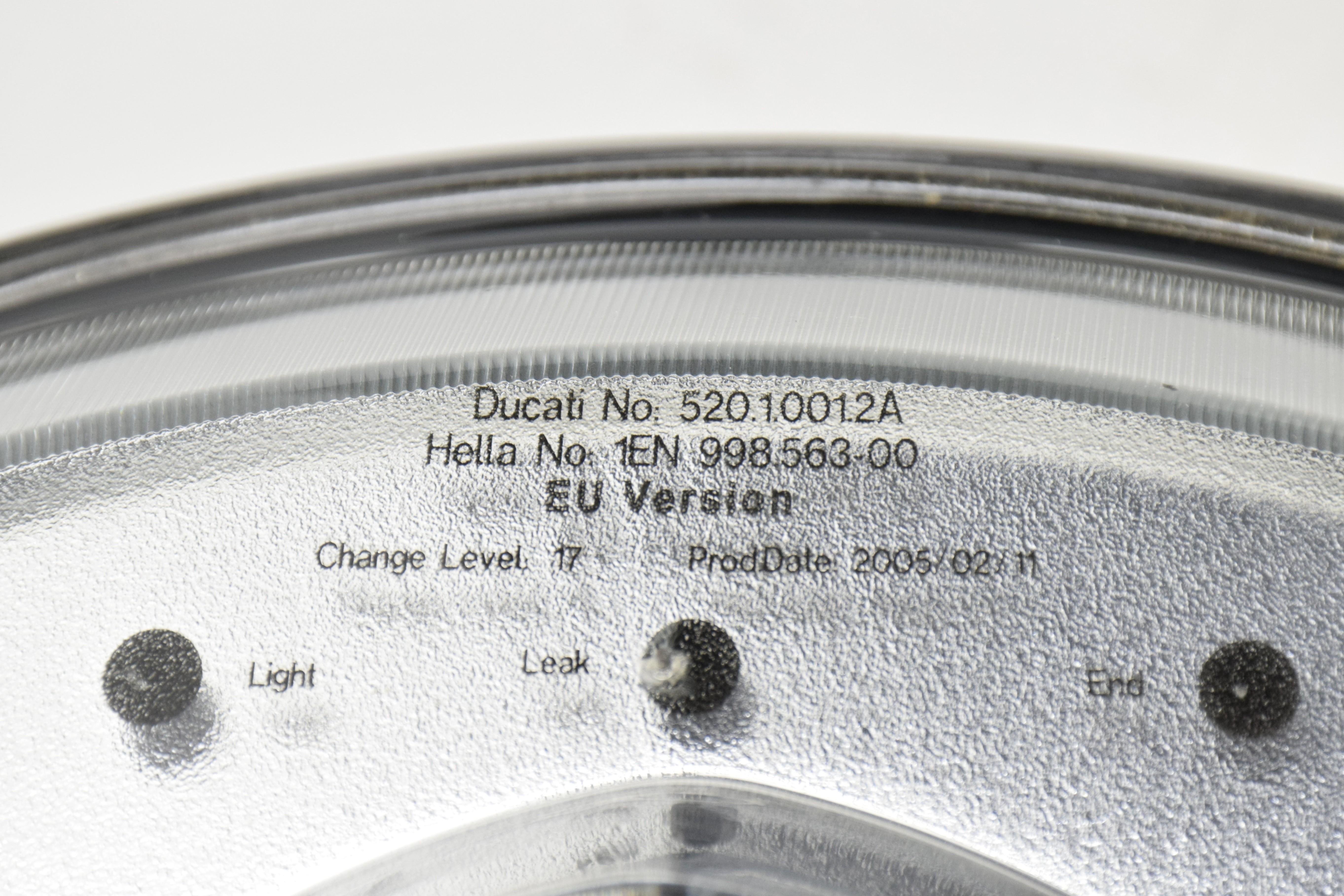 ducati gruppo faro completo anteriore originale ducati multistrada 1000/s 05-06 52010012a - foto 5