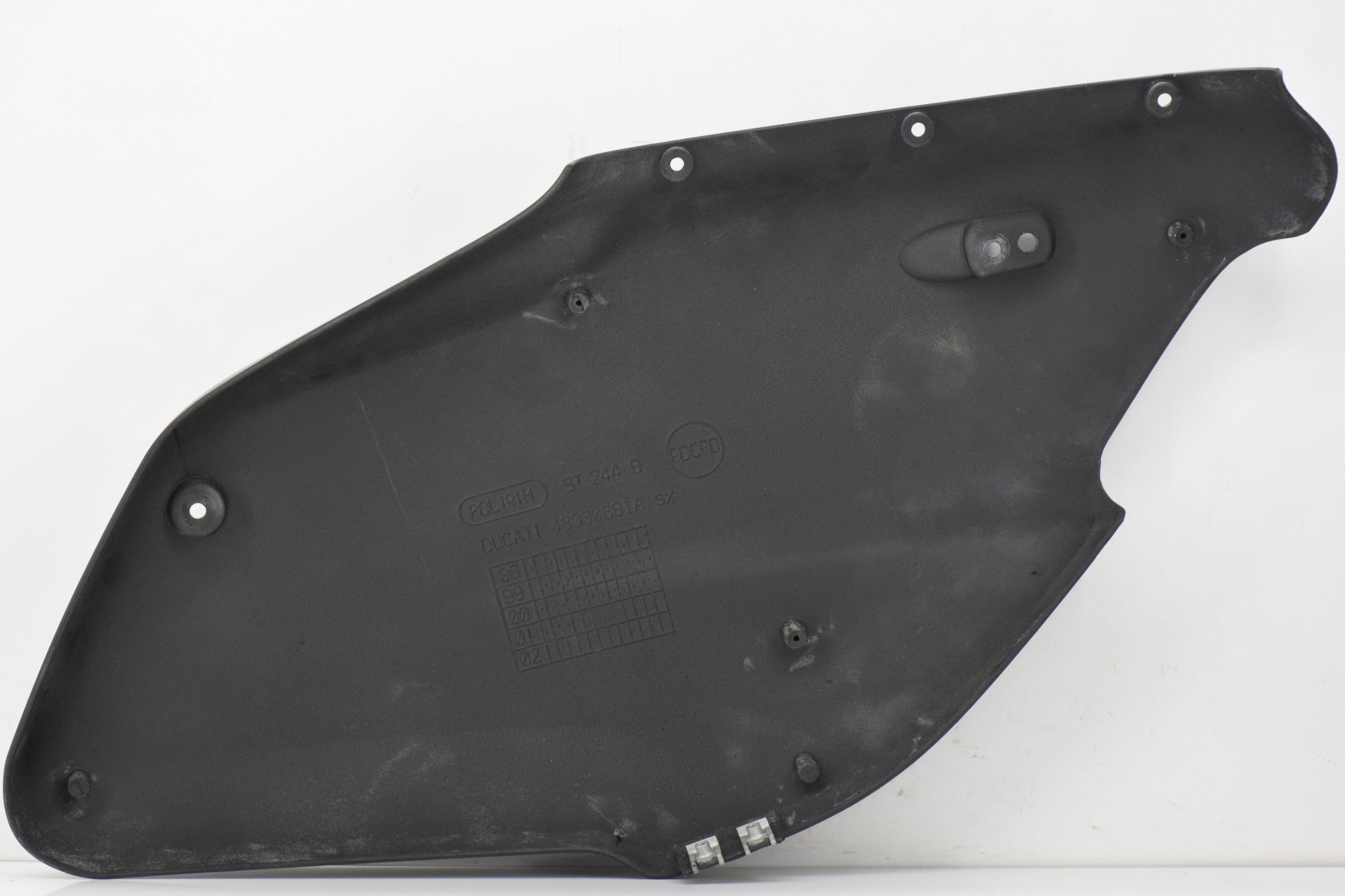 ducati carena sinistra nero opaco originale ducati ss 750 00-01-02 48030861a - foto 2