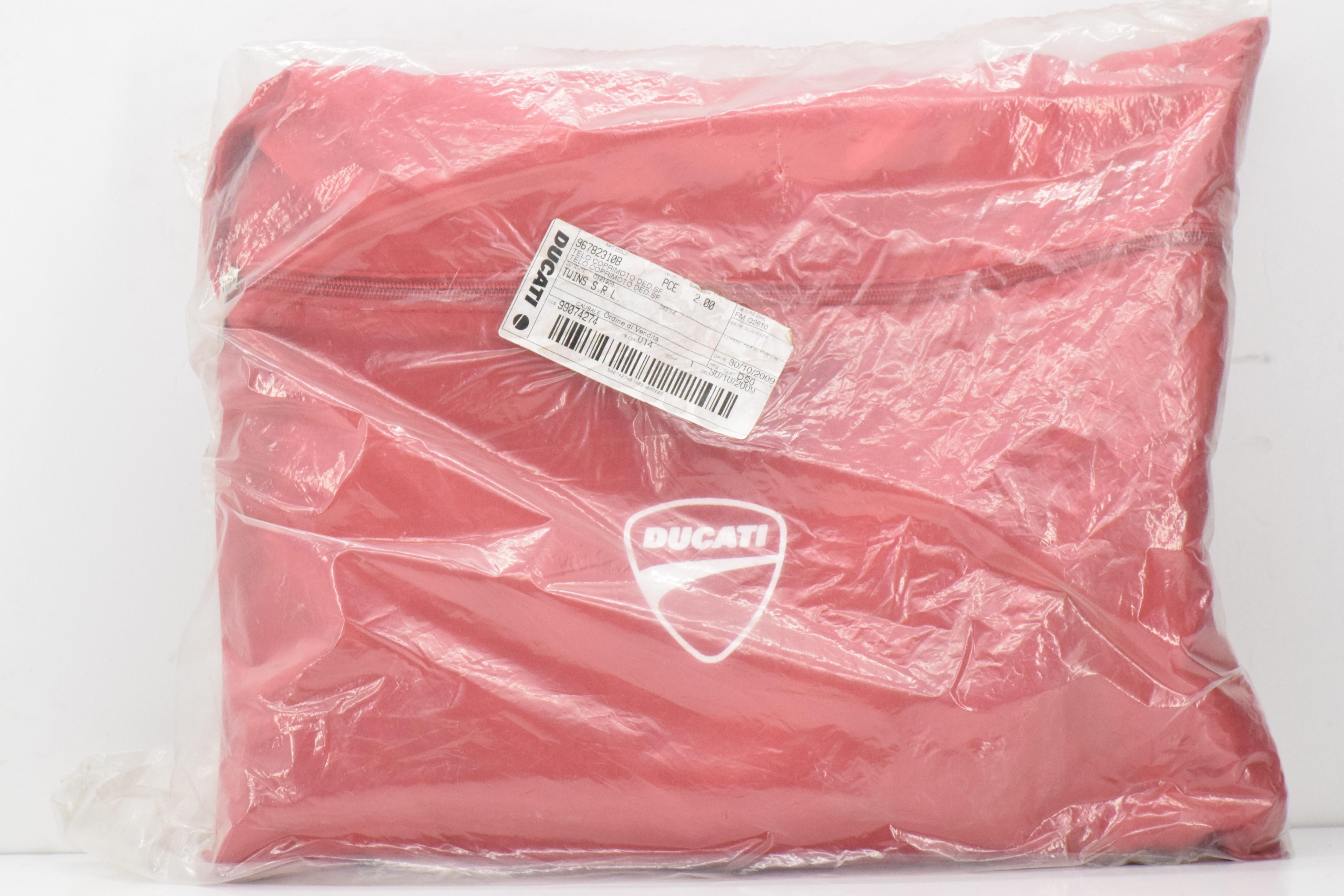 ducati coprimoto rosso da interno originale ducati streetfighter 848 1100 96782310b - foto 1