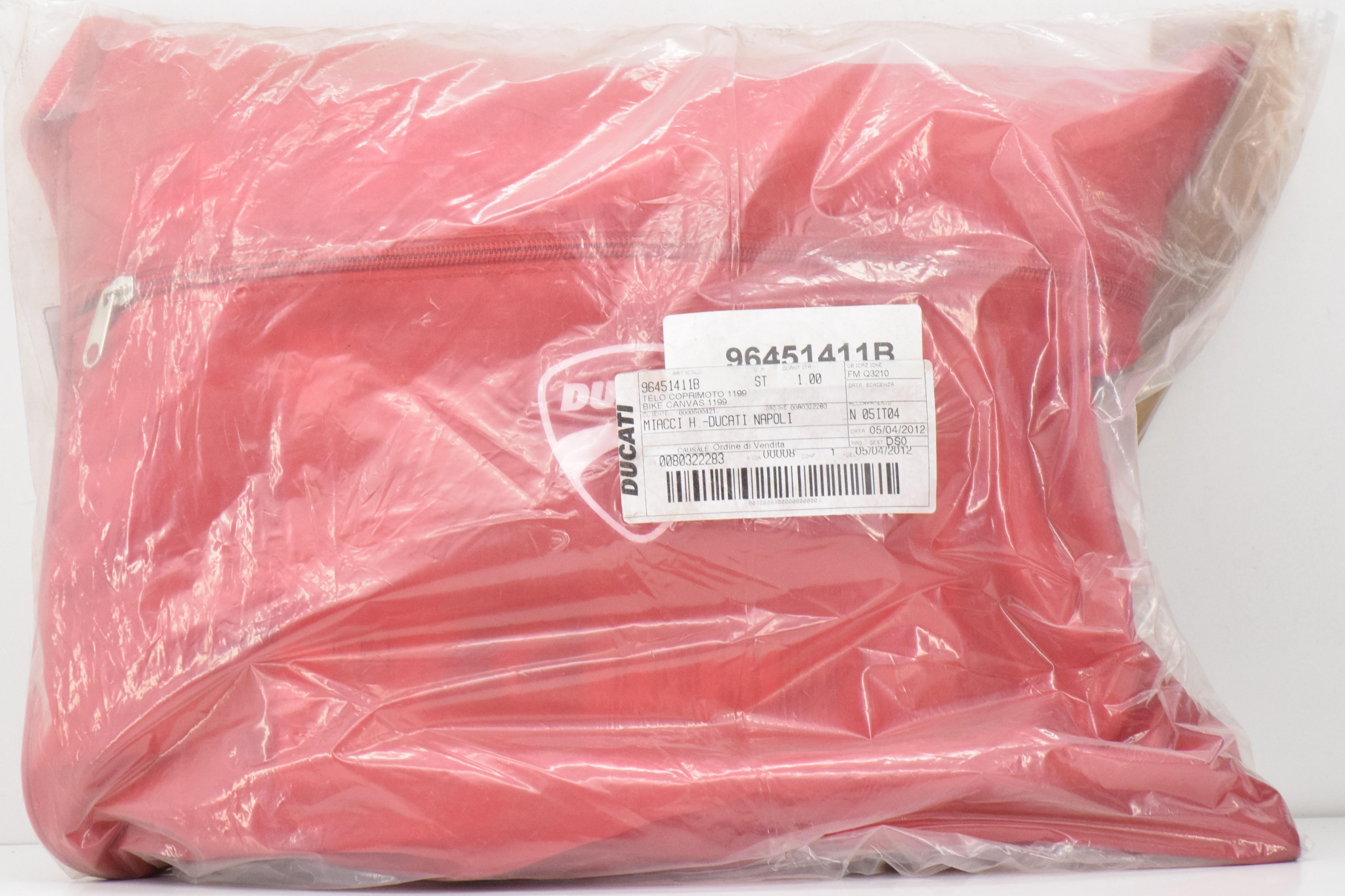 ducati coprimoto da interno paddock rosso ducati panigale 1199 12-15 96451411b - foto 1