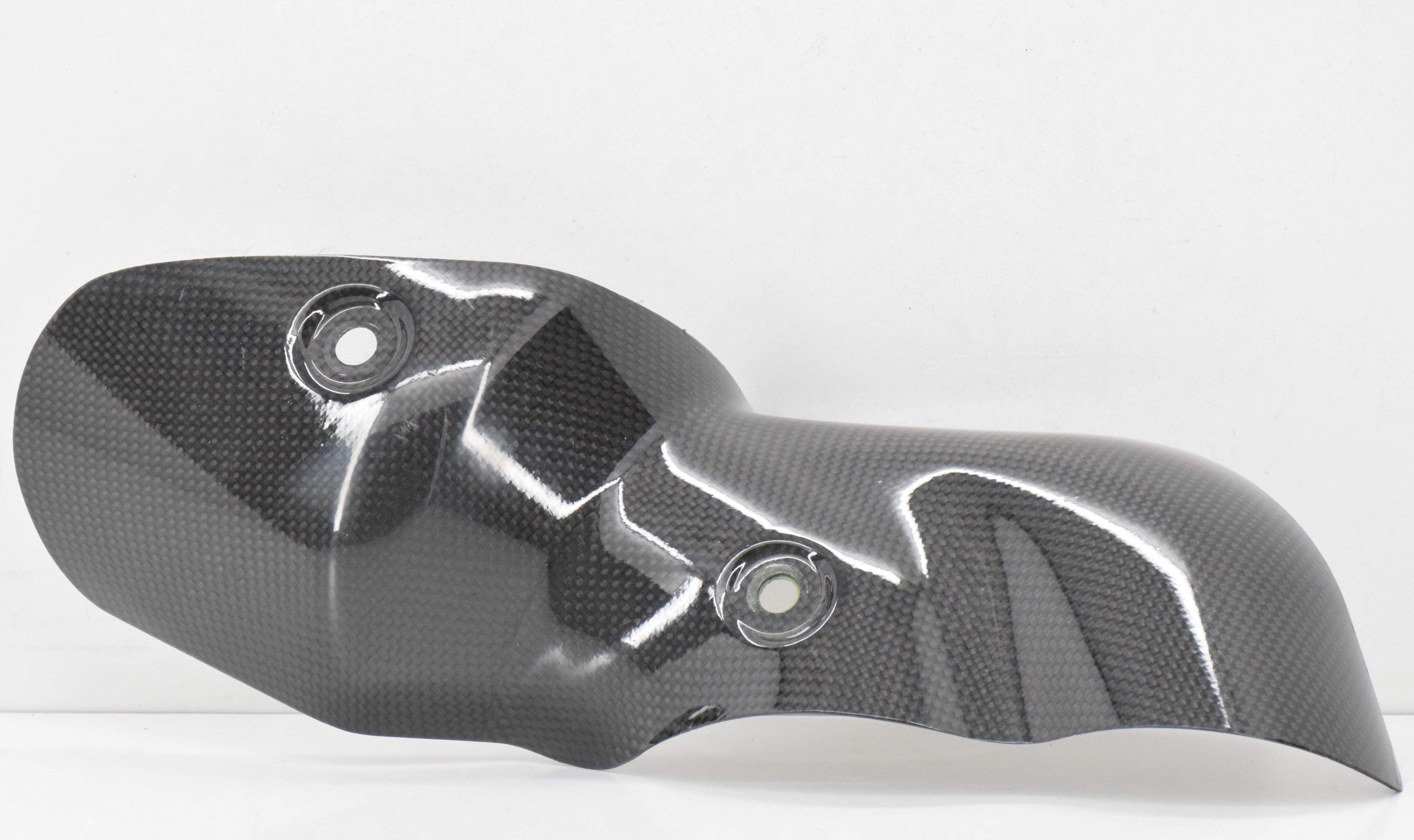 ducati paracalore termico laterale carbonio  ducati desmosedici rr 08 46013201a - foto 1