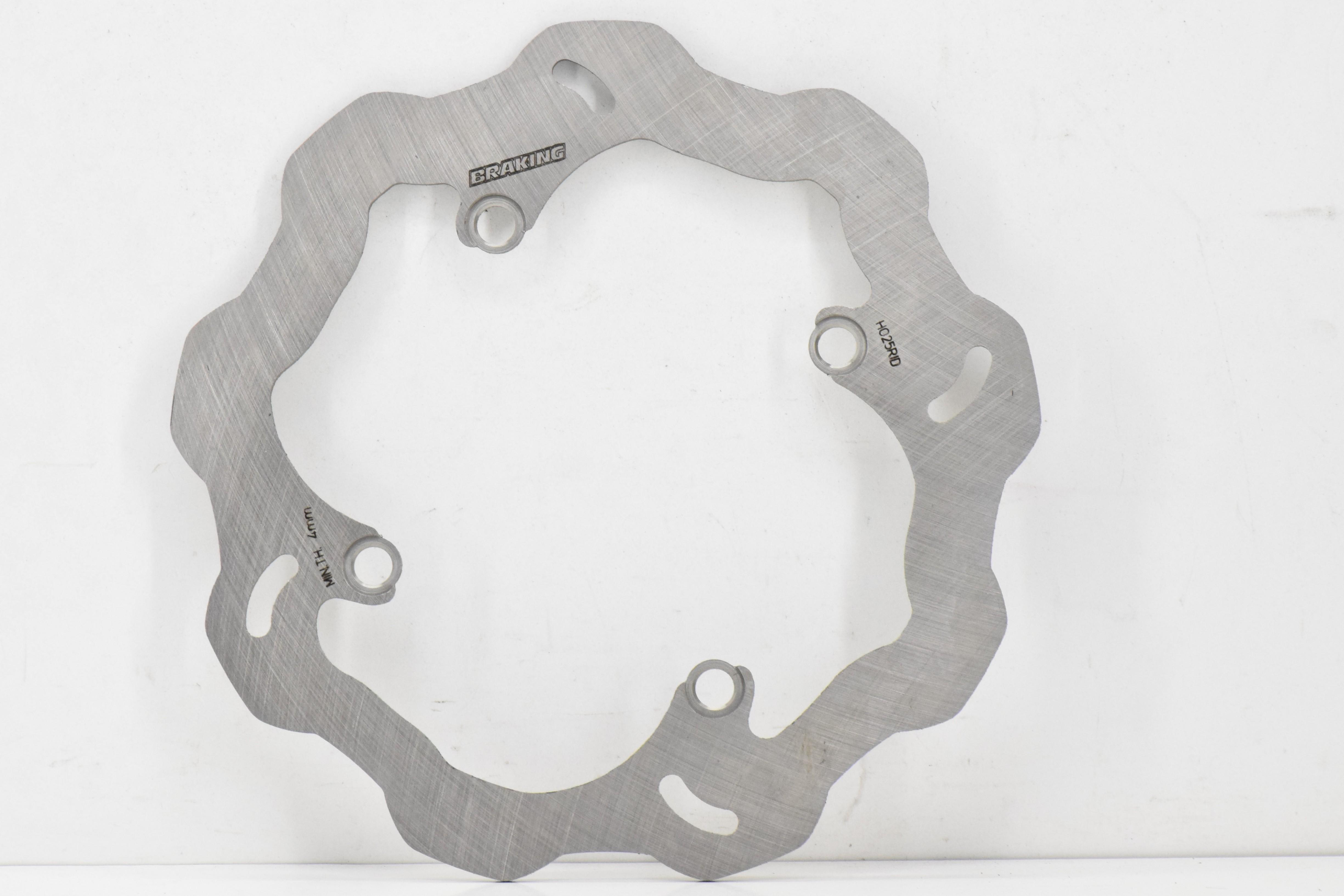 Disco Freno Posteriore Acciaio Braking Honda CR 125-250 braking sunstar disco freno posteriore acciaio braking honda cr 125-250 h025rid - foto 1