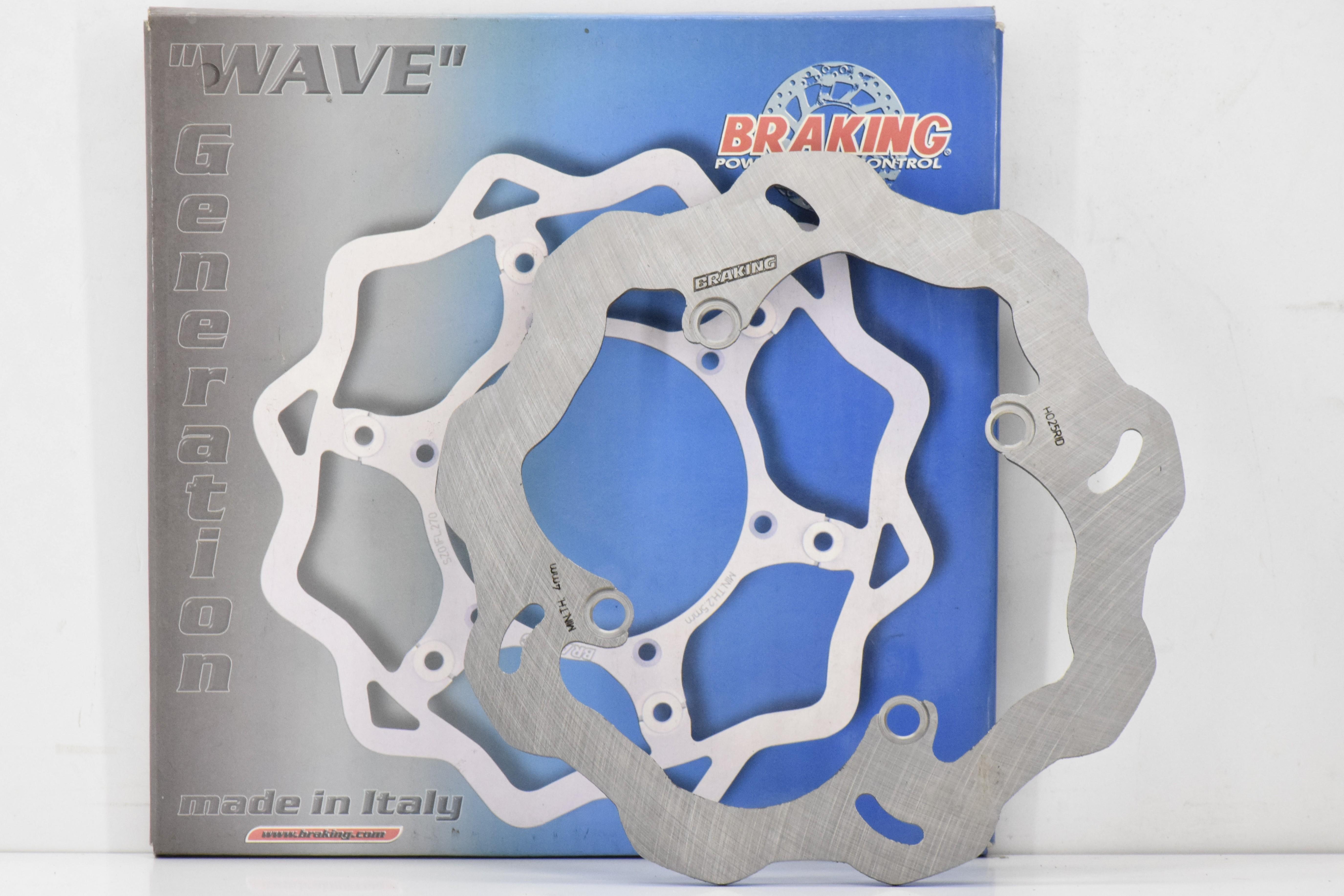 braking sunstar disco freno posteriore acciaio braking honda cr 125-250 h025rid - foto 4 braking sunstar disco freno posteriore acciaio braking honda cr 125-250 h025rid - foto 4