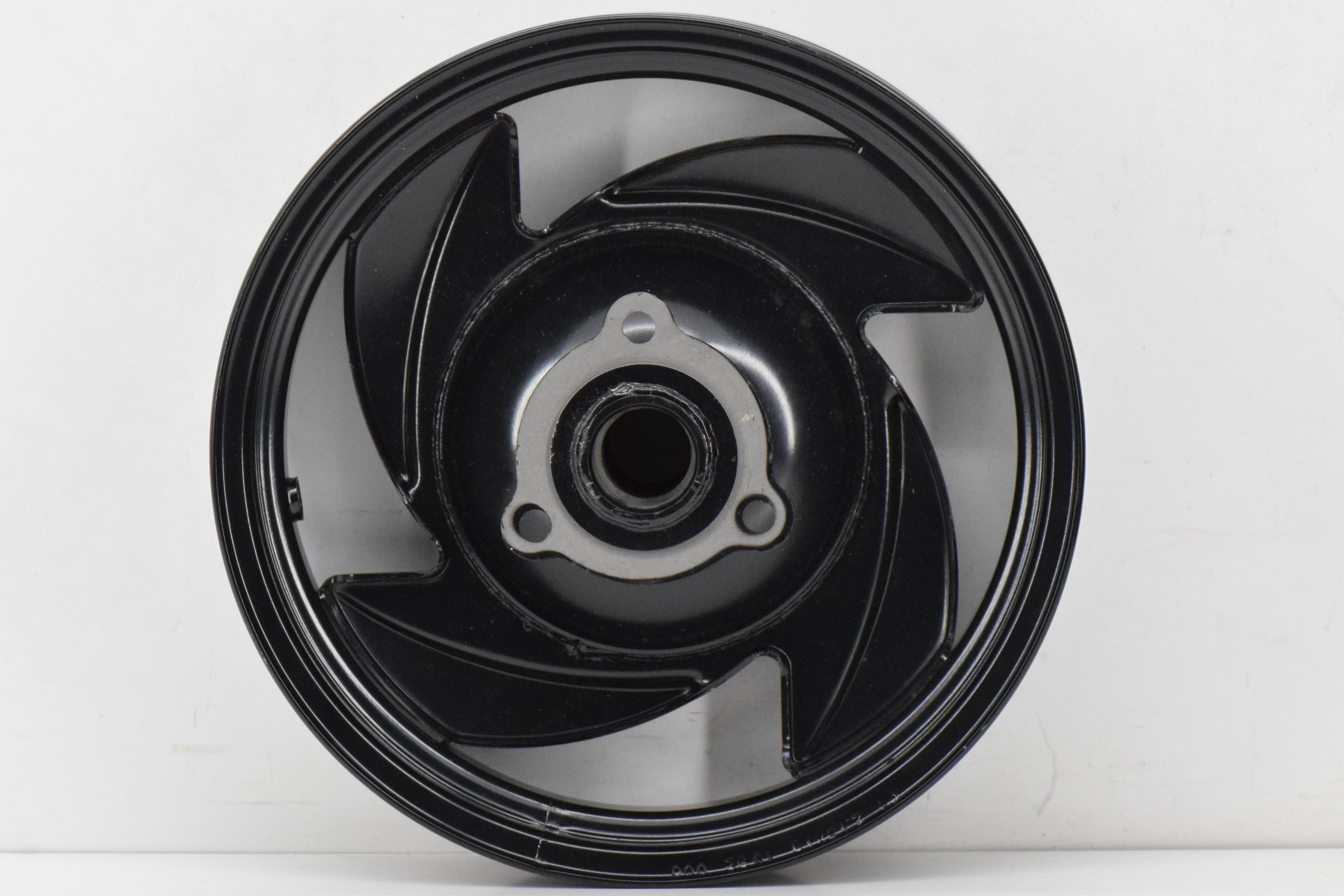 cagiva cerchio ruota anteriore 4 razze nero a disco cagiva city 50 y00fa0133a - foto 1