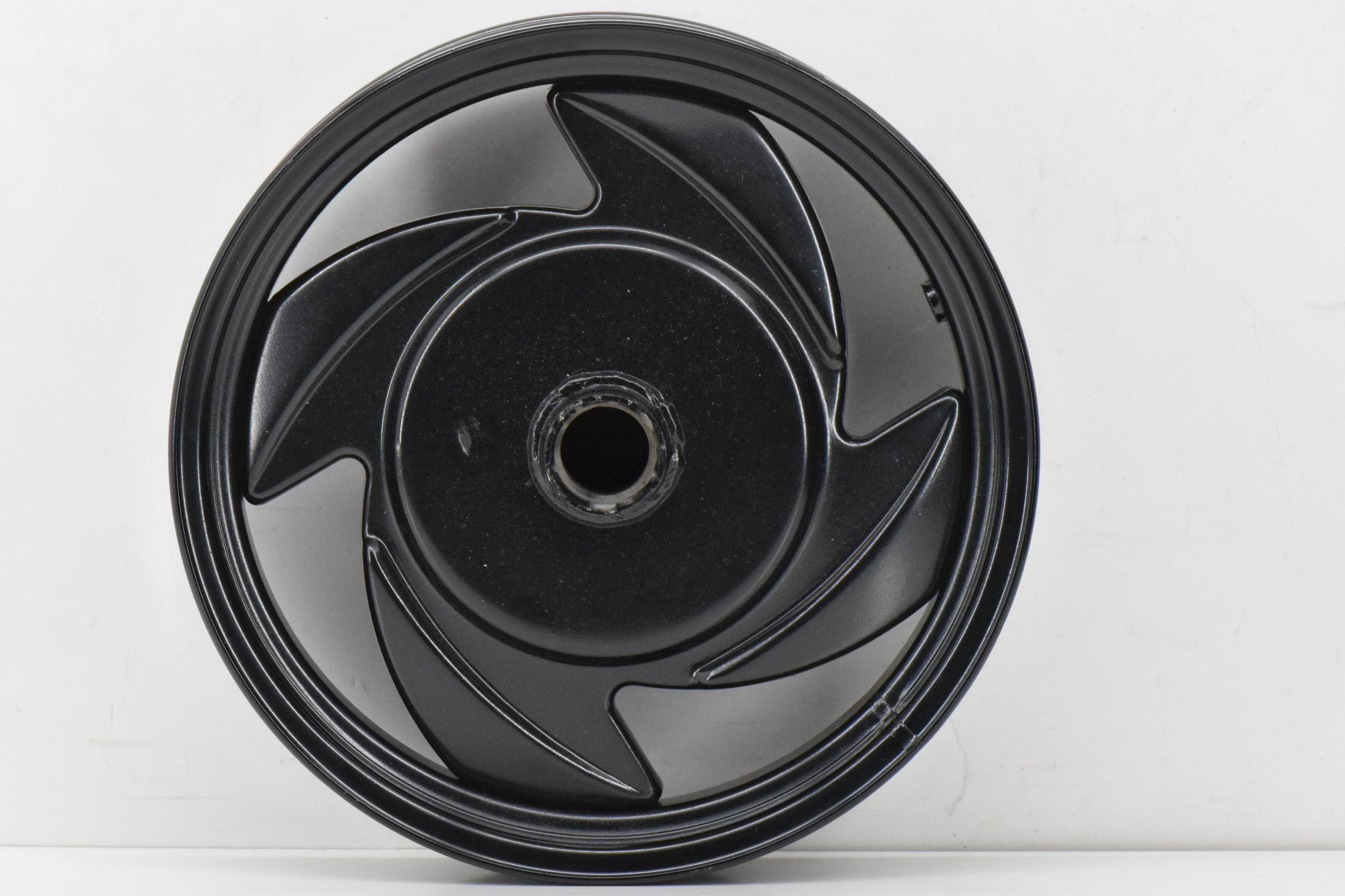 cagiva cerchio ruota anteriore 4 razze nero a disco cagiva city 50 y00fa0133a - foto 3