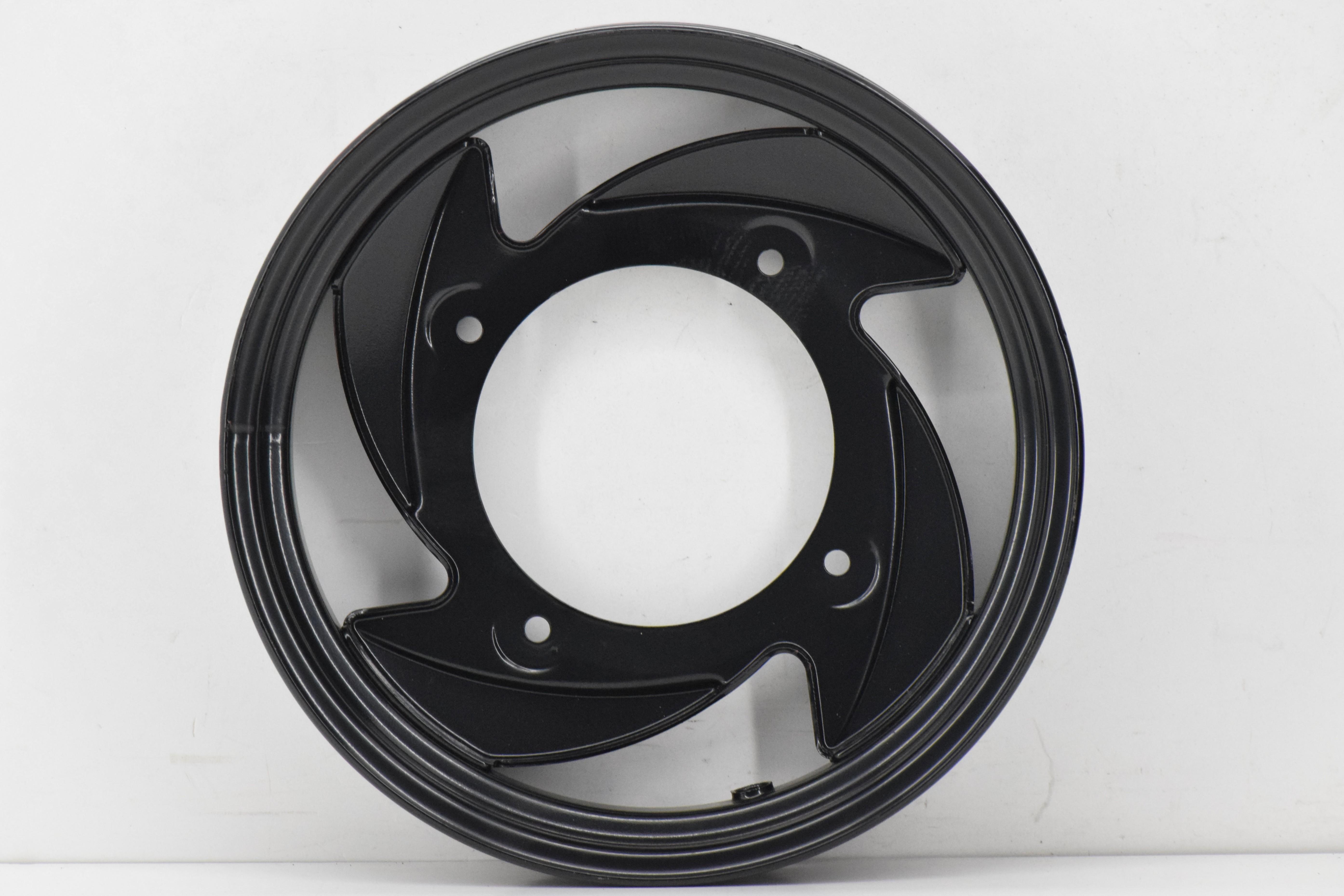 cagiva cerchio ruota posteriore 4 razze metallo nero cagiva city 50 y00fa0146c - foto 3