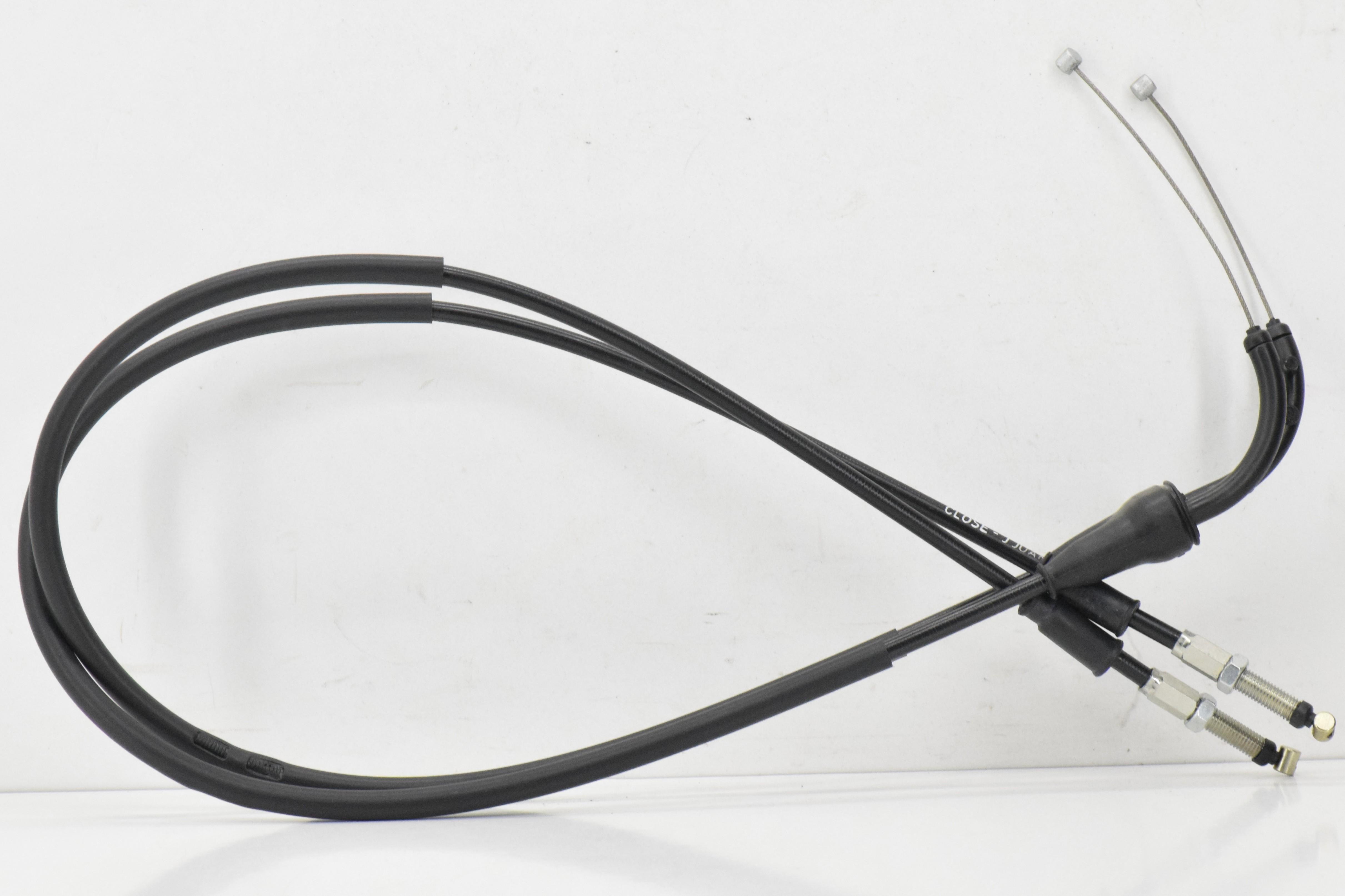 ducati coppia cavi apertura e chiusura gas neri ducati multistrada 03 65620021a - foto 2