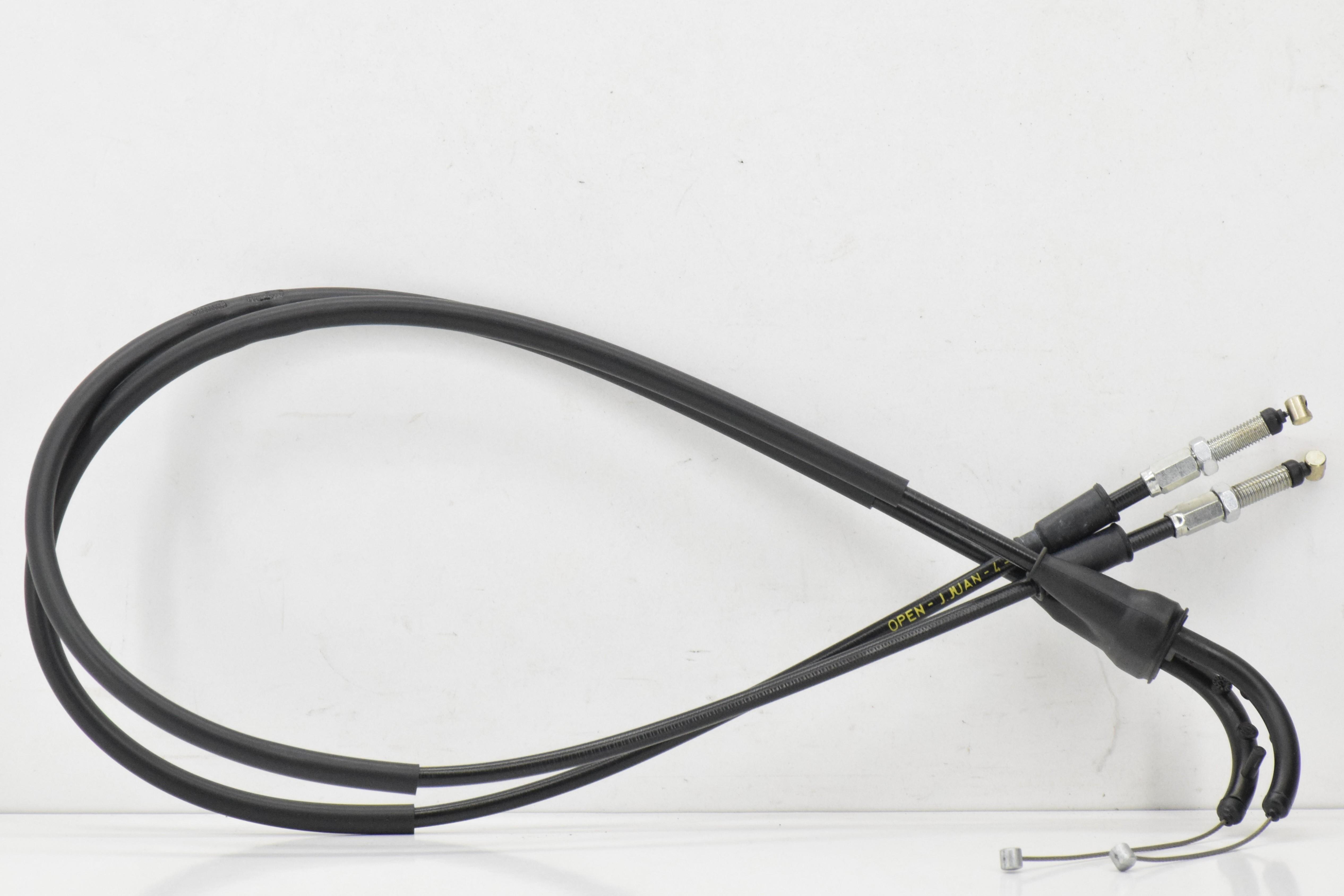 ducati coppia cavi apertura e chiusura gas neri ducati multistrada 03 65620021a - foto 3