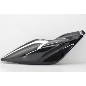 Fianchetto posteriore destro nero lucido  aerox 50 5brf17410000